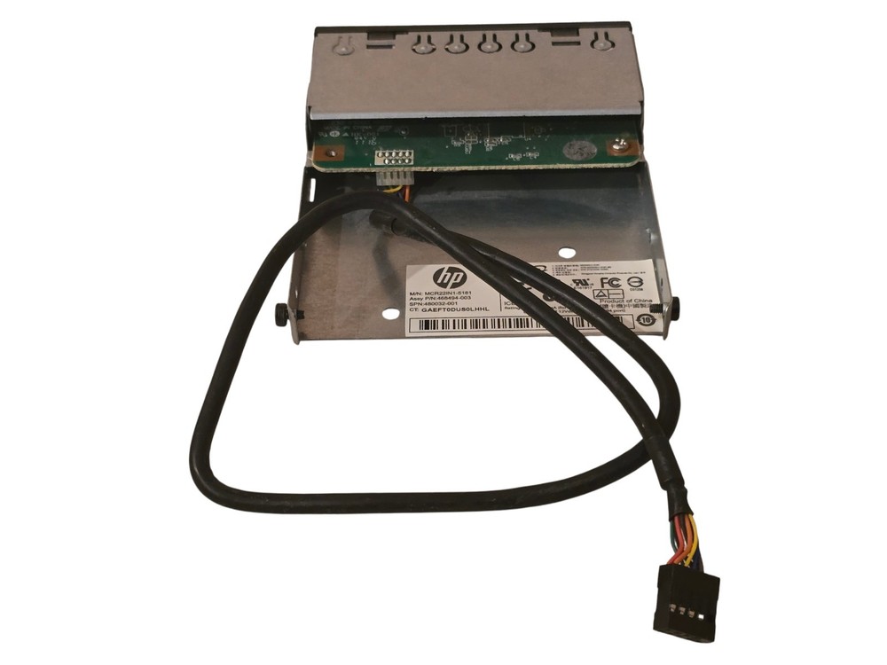 HP Multi Media Front Panel Media Memory Card Reader USB Micro SD / 468494-003