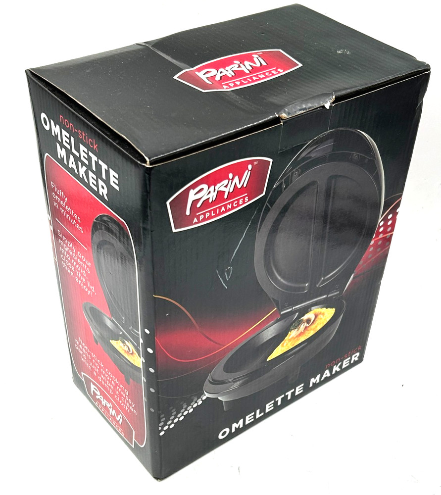 Parini Non-Stick Omelette Maker - Black