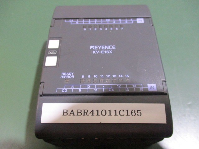 KEYENCE KV-E16X PLC with Built-in Display Function USED #5