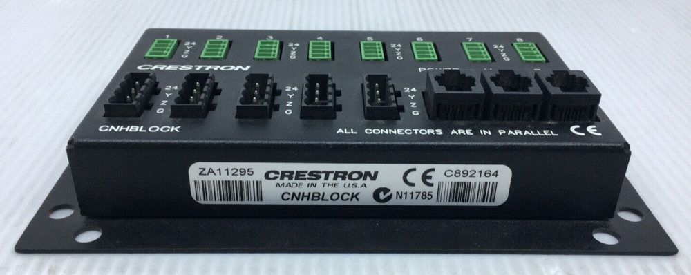 Crestron CNHBLOCK Rack-mountable Multi-type Cresnet Distribution Block