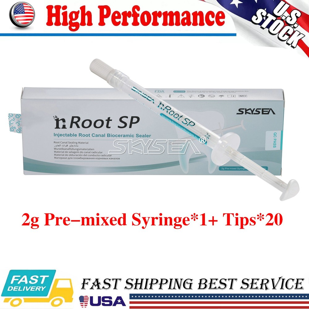 Sealer Bioceramic Root Canal Sealers 2g + 20 tips