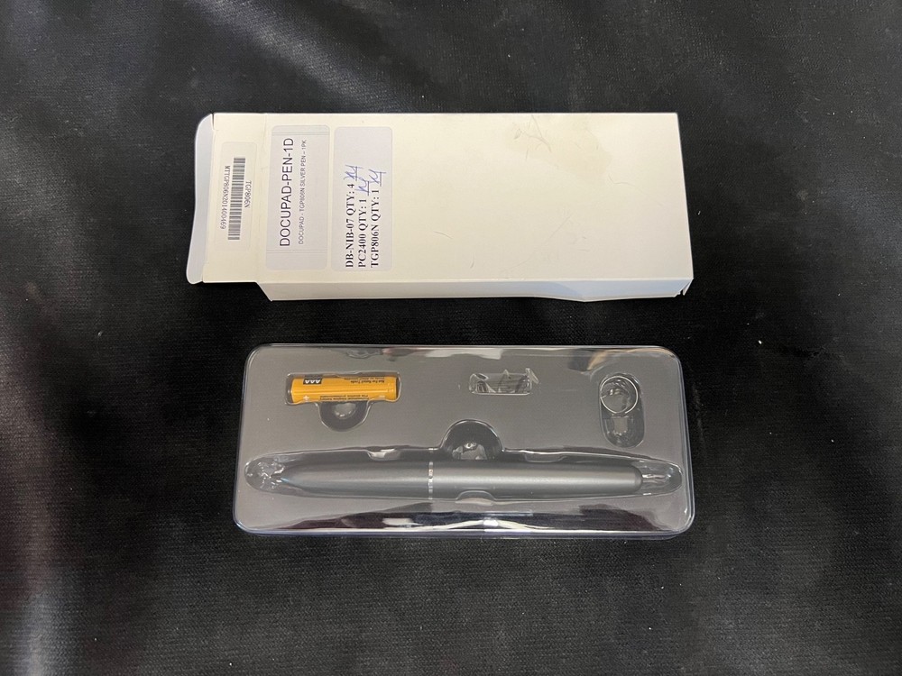 CoinData DocuPAD Touchscreen Stylus Pen - Silver - In Box
