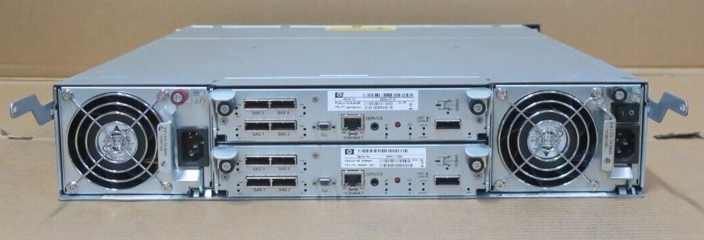HP StorageWorks MSA2324sa 24-Bay Dual Controller 2U Modular Smart Array AJ807A