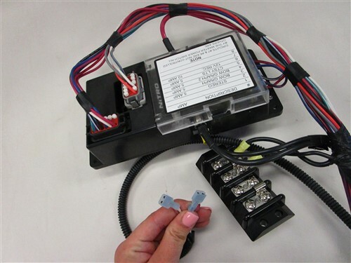 TRACKER NITRO Z21 DASH PANEL W/ TOUCHPAD SWITCH PANEL & FUSE BLOCK BLACK BOAT