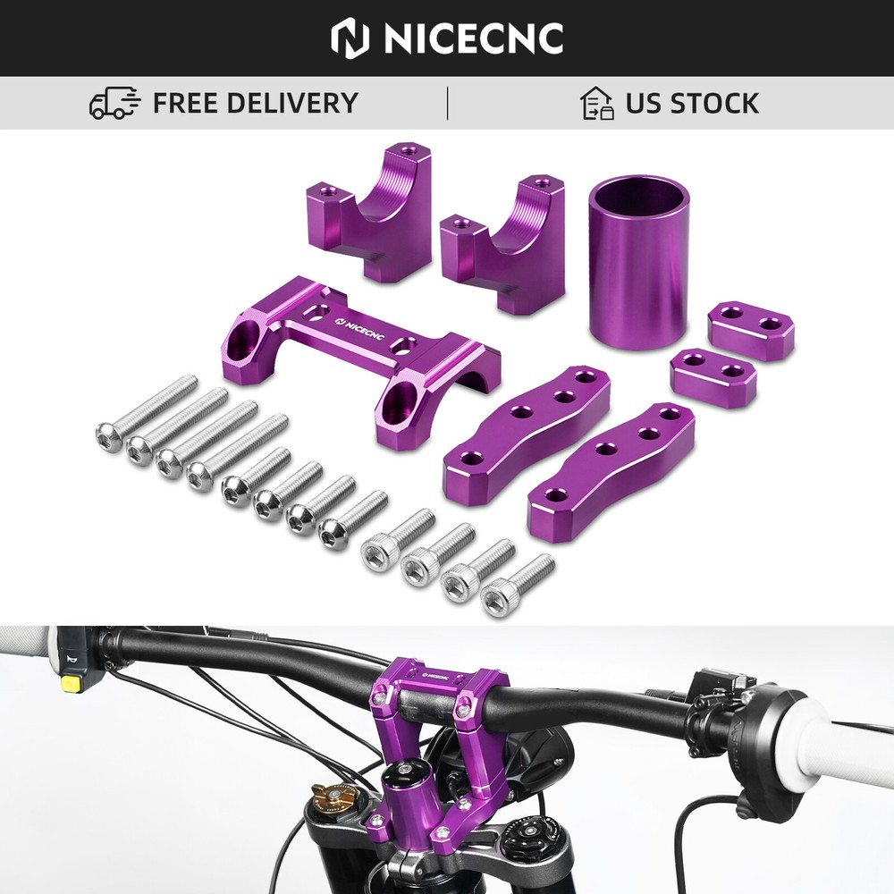 NICECNC Front Handlebar Bar Riser Mount Bracket For Surron light bee S X L1E