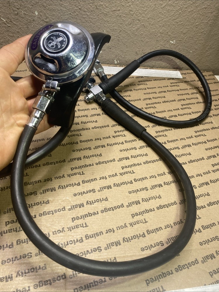 Aqua Lung Scuba Regulator W/ ScubaPro Gauges (UNTESTED)