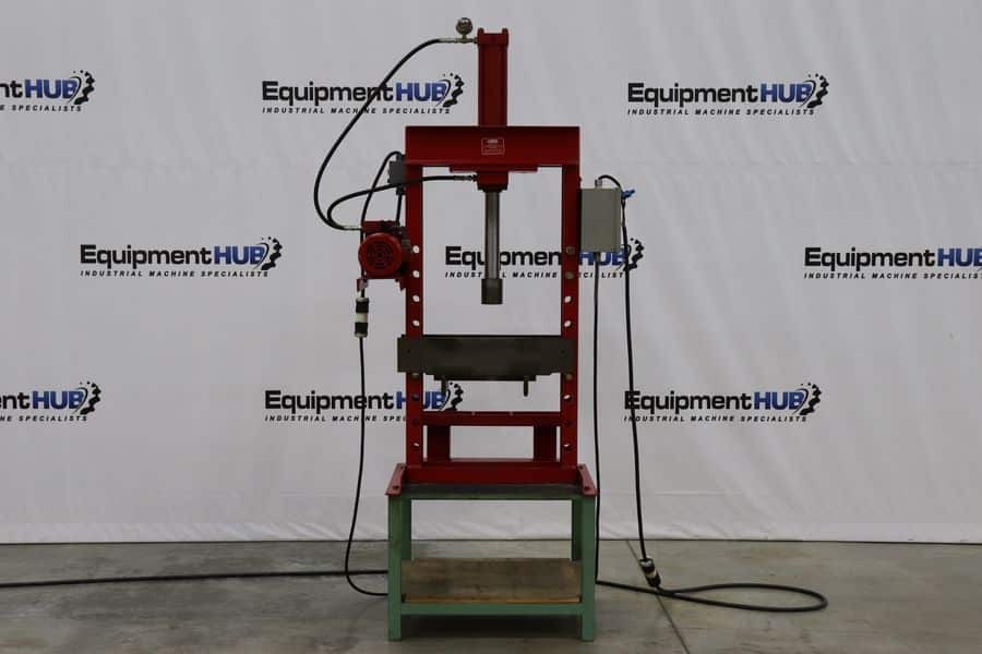 Dayton 3Z916A 25 Ton H-Frame Hydraulic Press