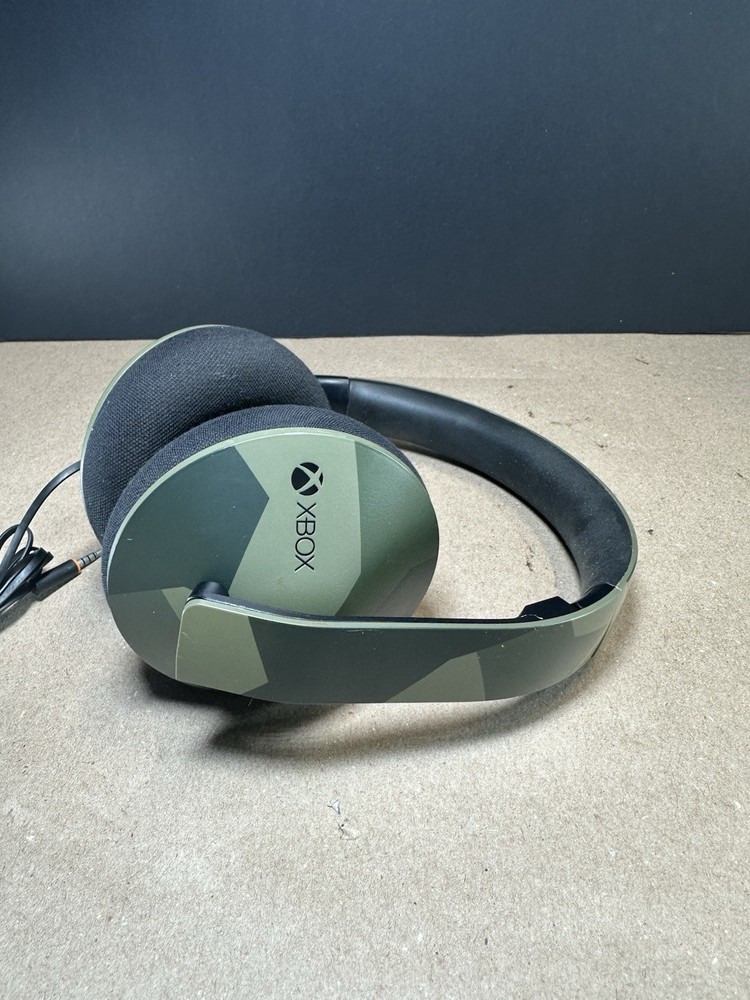 Microsoft Xbox One Corded Overhead Headset EUC Mint WORKS Ships Fast!!