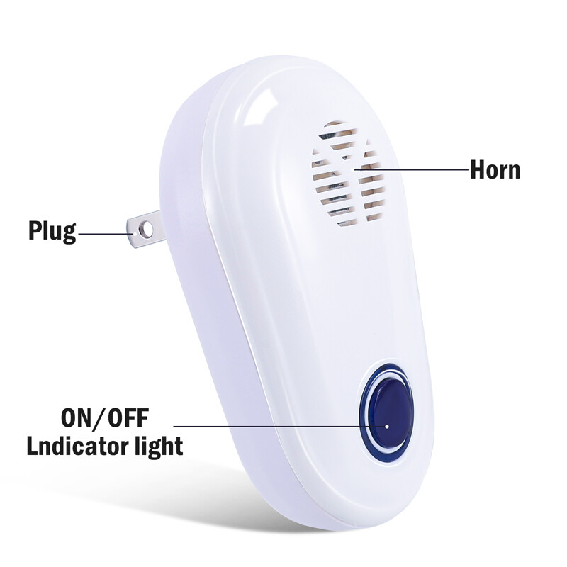 3-Pack Pest Bugs Insect Rodent Repeller: Plug-In Electronic Pest Control 60-150㎡