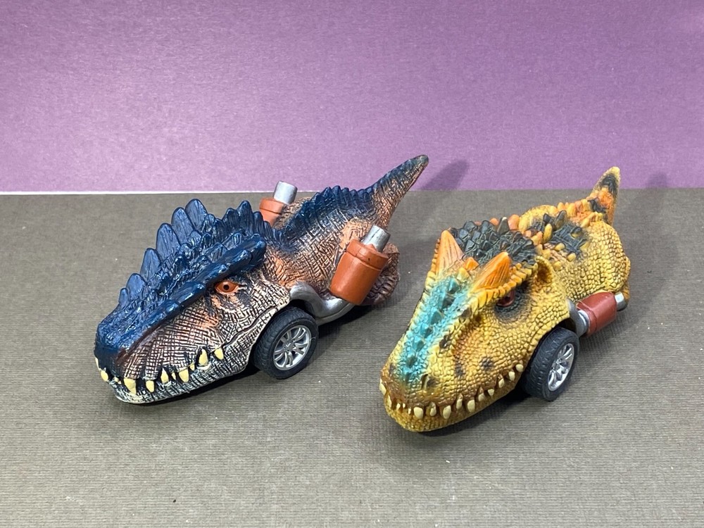 Dinosaur Pull Back Cars For Kids Work see Video