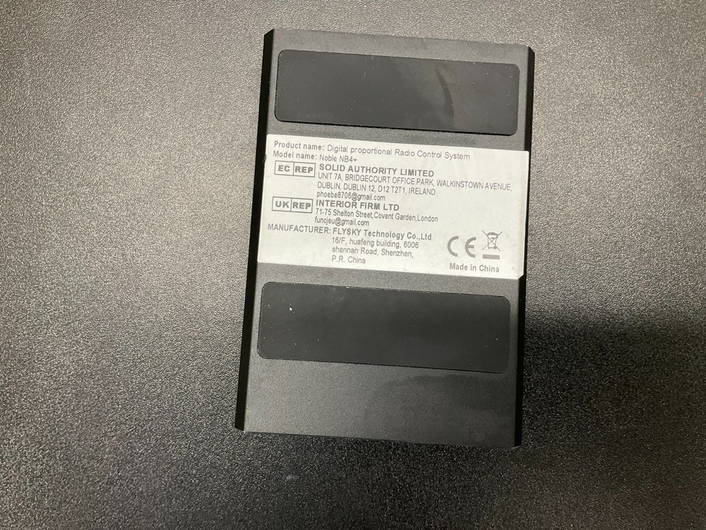 Battery For Flysky NB4+ 2.4G 8CH Transmitter Controller FGR4S Black