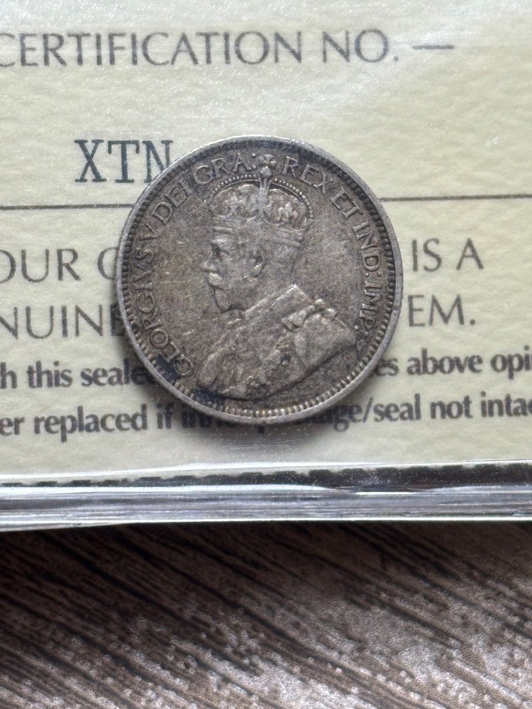 Newfoundland 10 Cent 1912 ICCS Graded VF-30