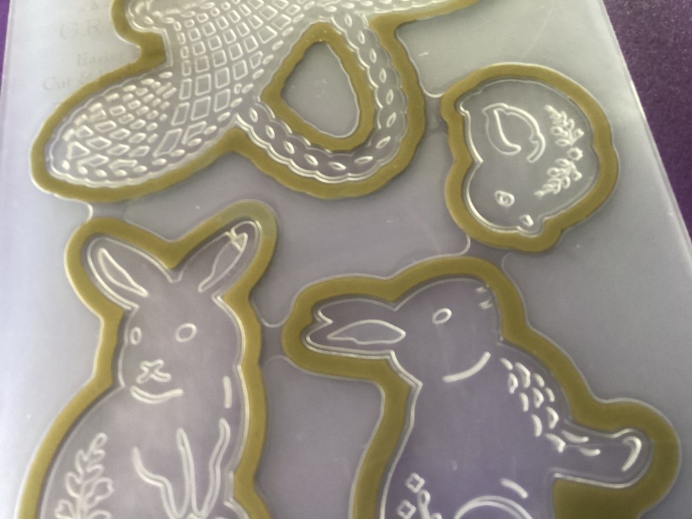 Anna Griffin Easter Cut and Emboss Folder