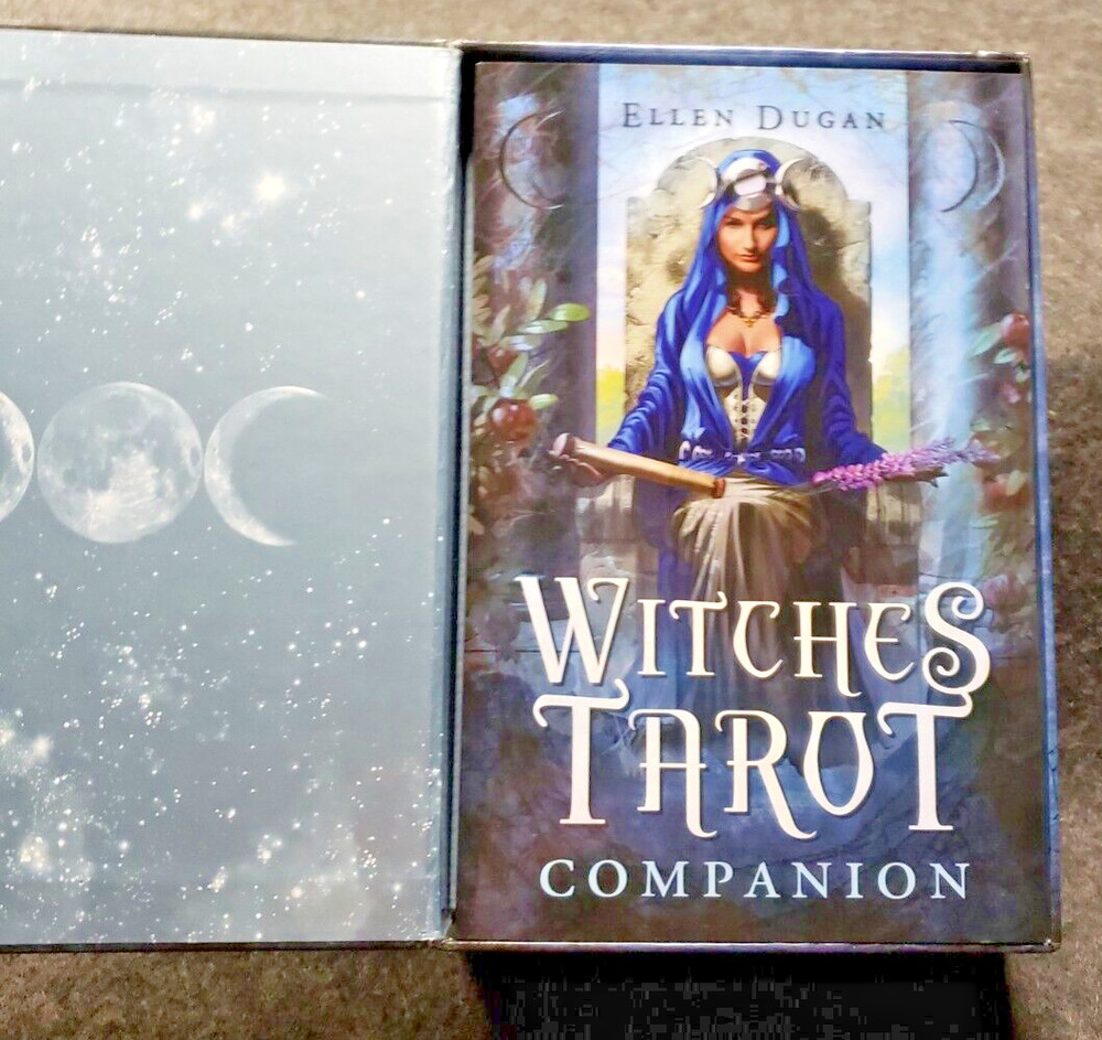 Witches Tarot Kit, incomplete Kit Including Deck & Book (c20b2)