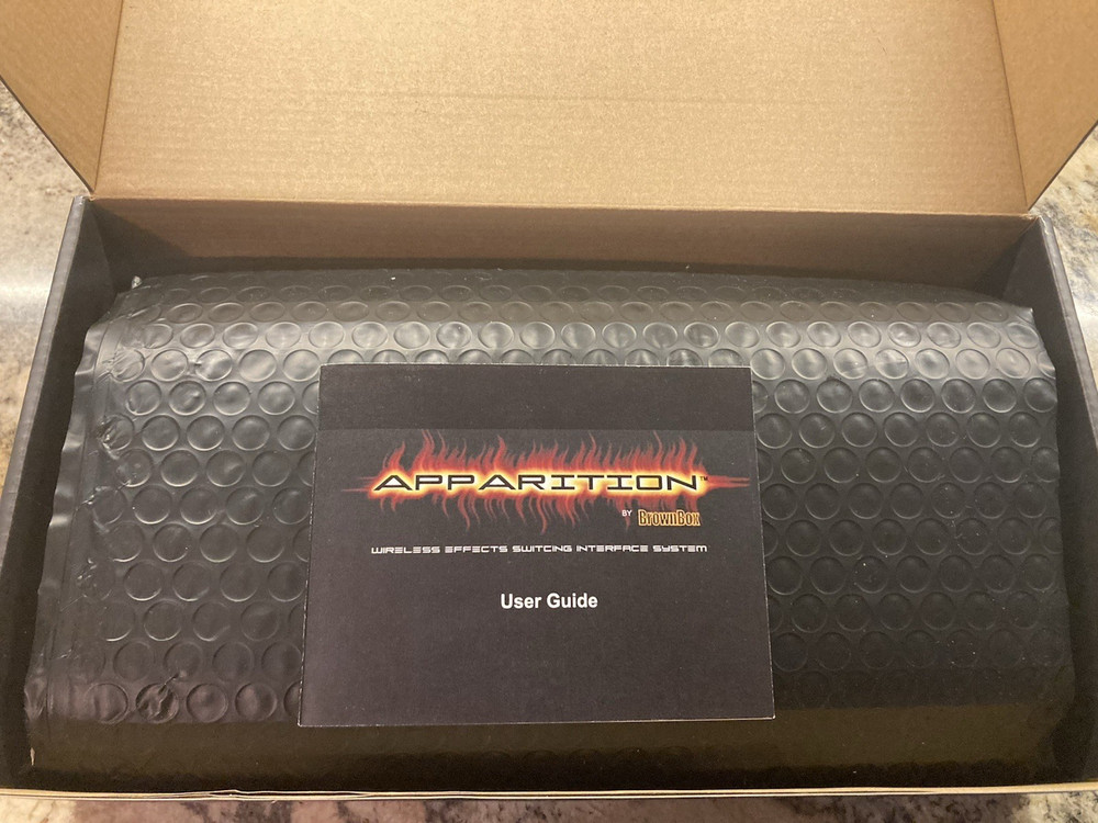 AmpRX Brown Box Apparition wireless 4 Channel FX Parallel Switching Interface