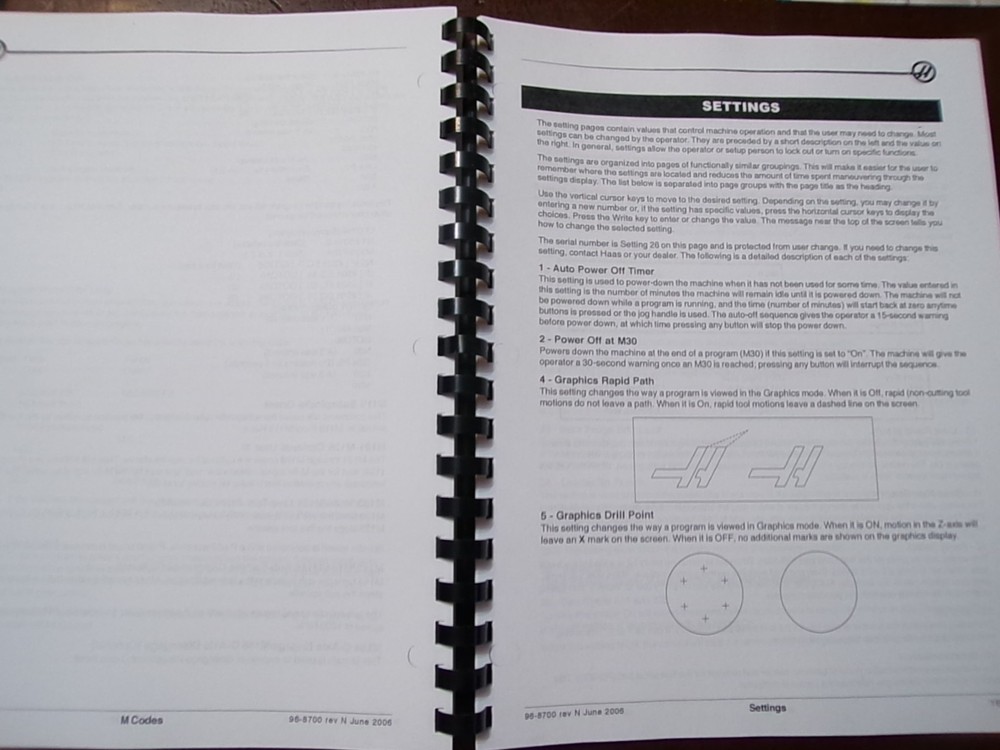 Haas CNC Lathe Operator's Manual June 2006