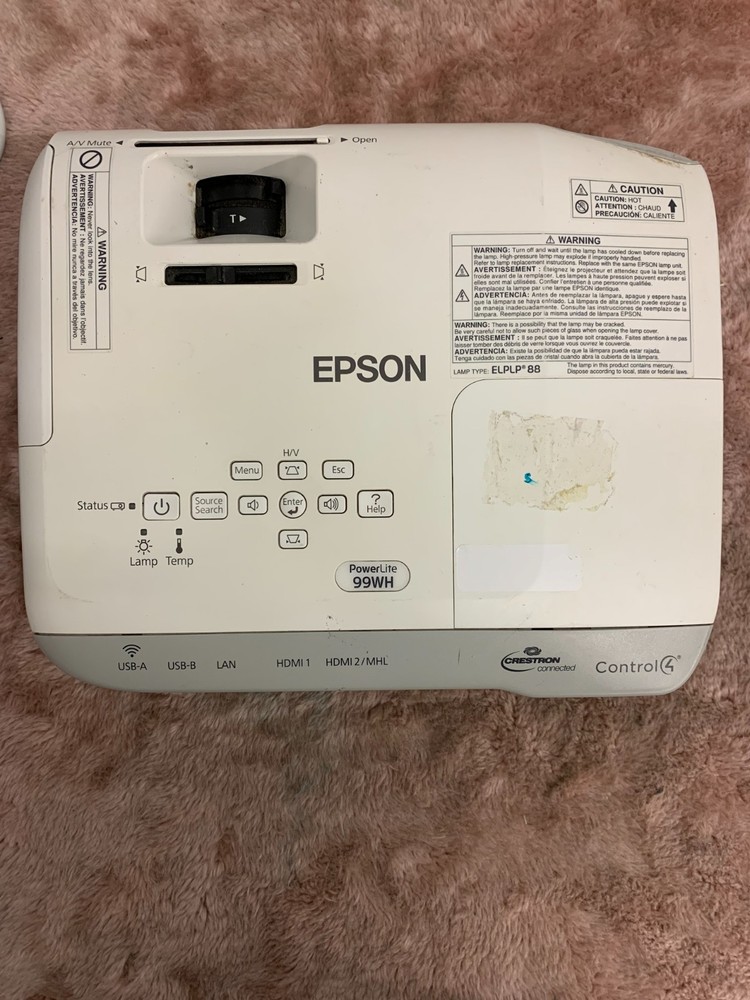 Epson PowerLite 99WH Model: H686A