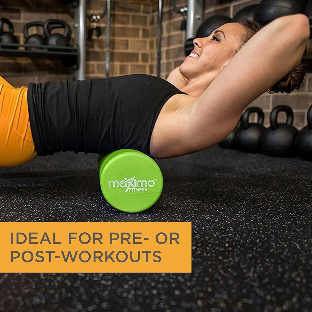 Foam Roller - High Density Exercise Roller for Trigger Point Self Massage, Mu...