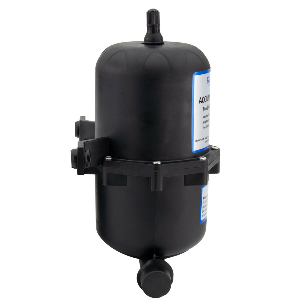 RecPro RV Accumulator Tank with Barbed Fittings Water Pressure Vacuum Tank