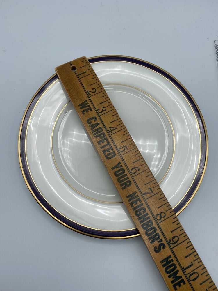 Oxford Lenox Annapolis Blue Bone China 5 pc place settings EUC /rb