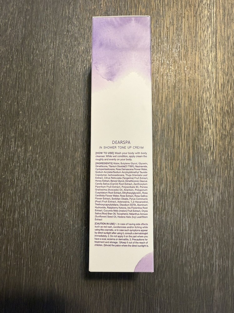 DEARSPA IN SHOWER TONE UP CREAM 300ML
