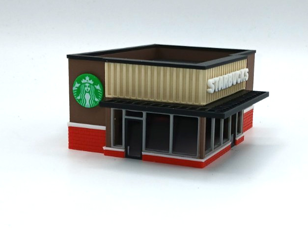 HO Scale Restaurant Kit - Starbucks