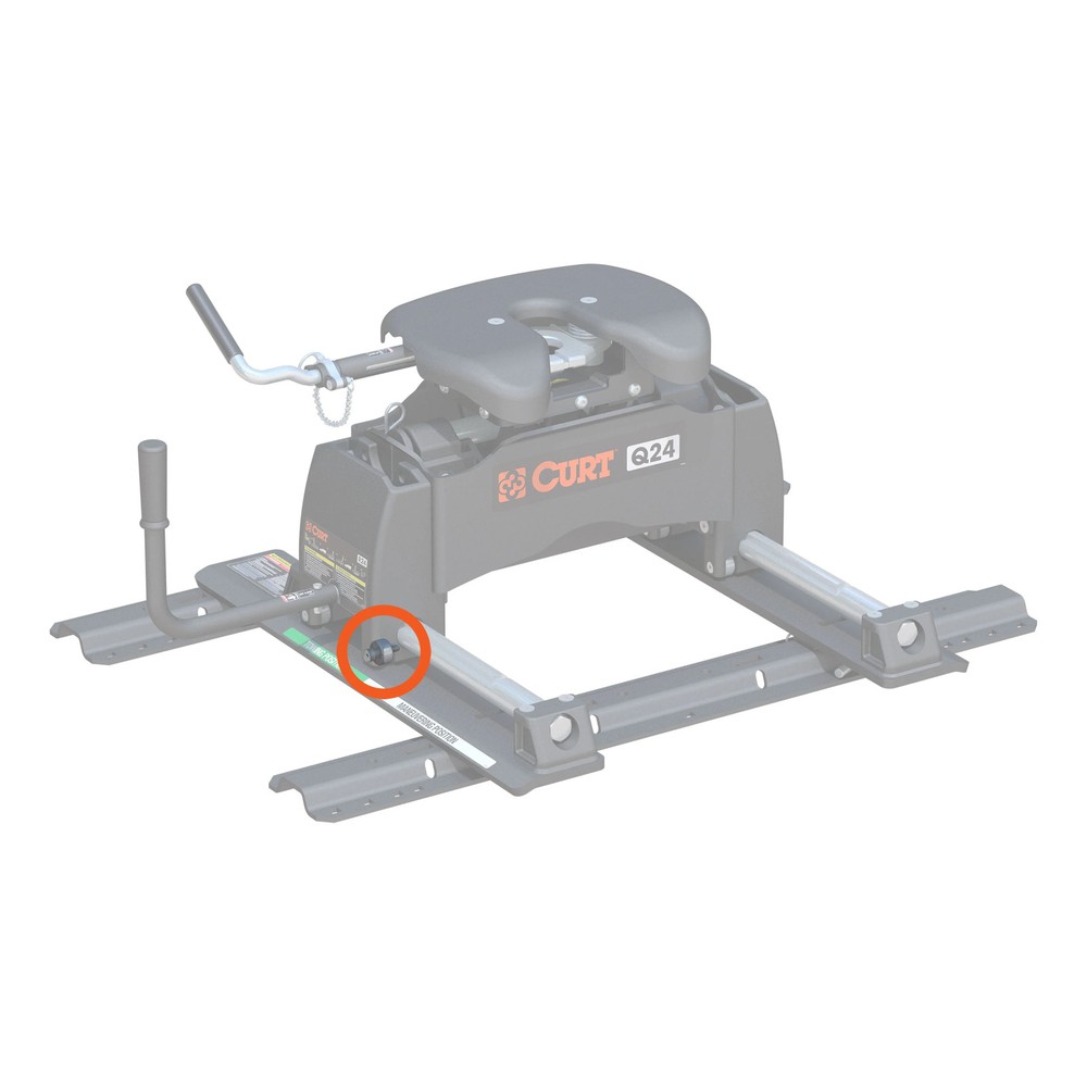 Curt Replacement R-Series 5th Wheel Hitch Roller Wheel Kit