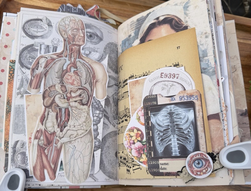 Handmade Nurse Junk Journal