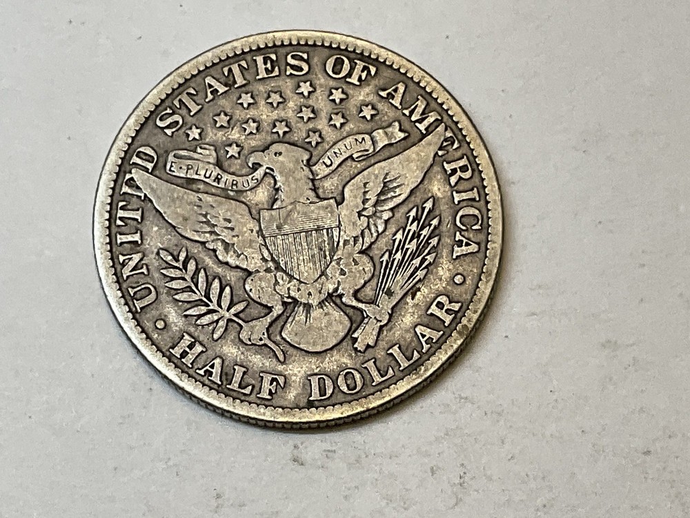 1908-P Barber Half