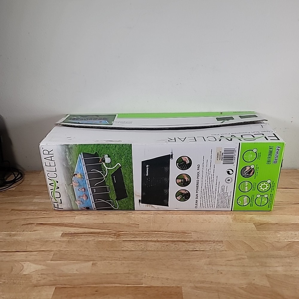 Flowclear 58759E Solar Powered Rectangular Heating Pad f/Above Ground Pools NEW