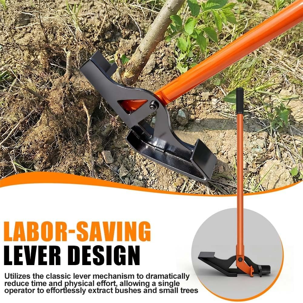 Steel Frame Heavy Duty Sapling Puller 43 Inch Tool