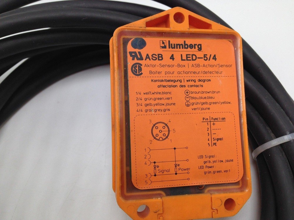 ASB4-LED-5/4 Micro Distribution Box 5M Cable