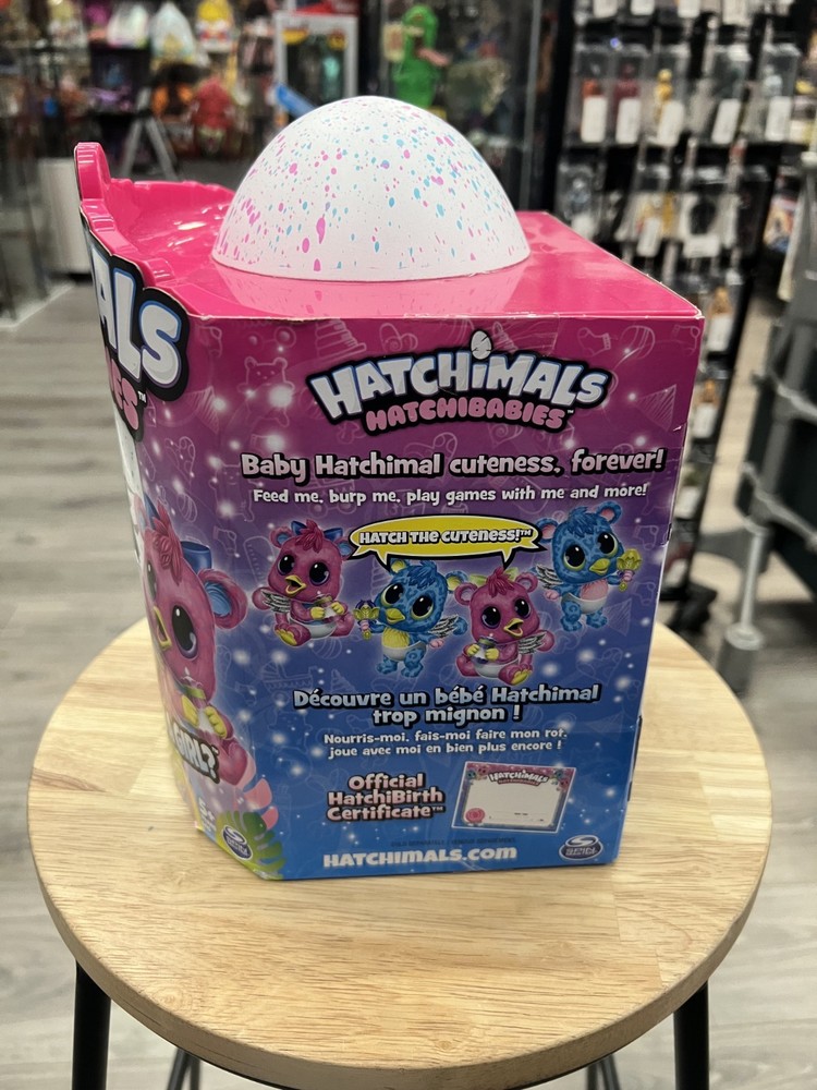 New Hatchimals, HatchiBabies, Hatching Egg with Interactive Toy Age 5+