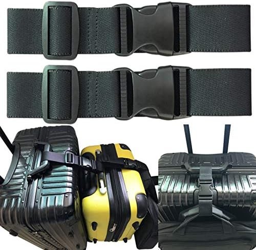 Travel Luggage Strap Connector Adjustable Suitcase Belt
