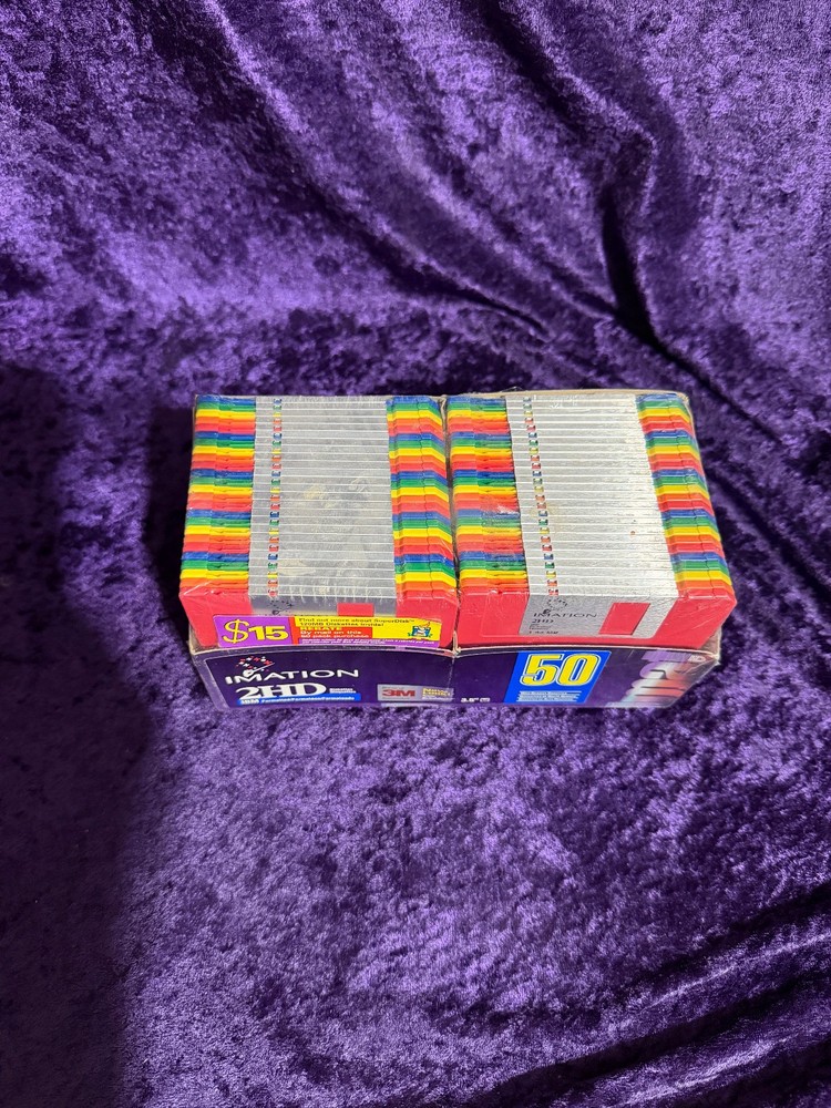 Imation 2HD Floppy Disks pak 50 Count