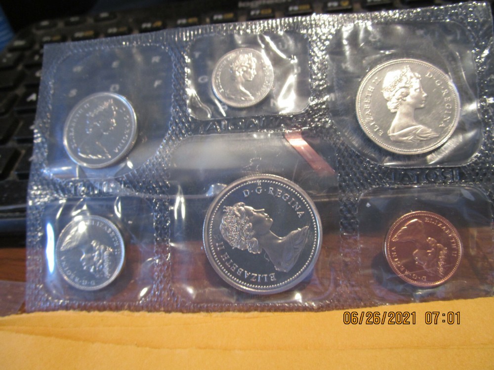 1975 Canadien Proof Set +++++ (6)