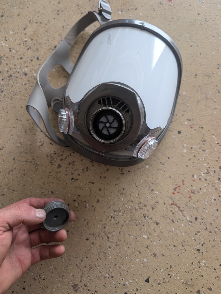 2 Full Face Respirators,