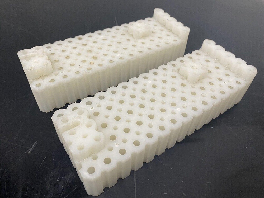 Laboratory Liquid Handler Sample Prep Plastic Trays, (9” x 3-1/4”x 2”)