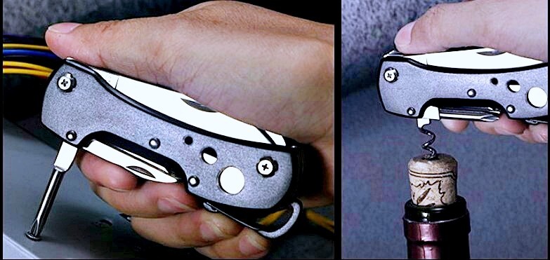High Quality Multi-Tool Pocket Knife With 15 Functional Tools