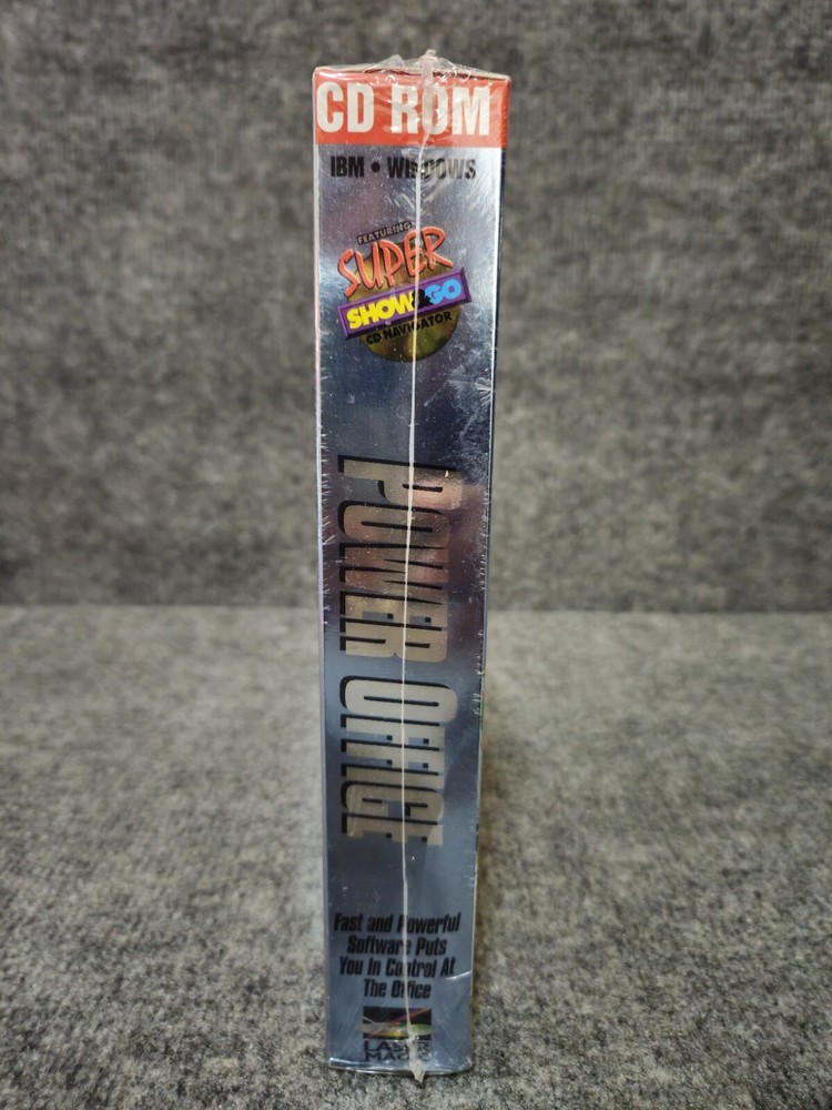 Vintage 1995 Laser Magic POWER OFFICE CD ROM Software Windows