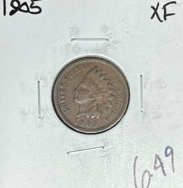 1905 INDIAN HEAD CENT ~ XF ~NICE COIN~