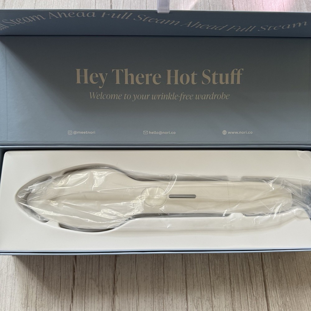 Nori Press Handheld Steam Iron - White