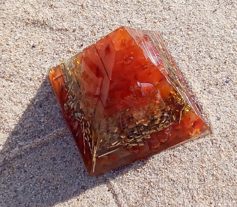Orgonite Crystal Pyramid