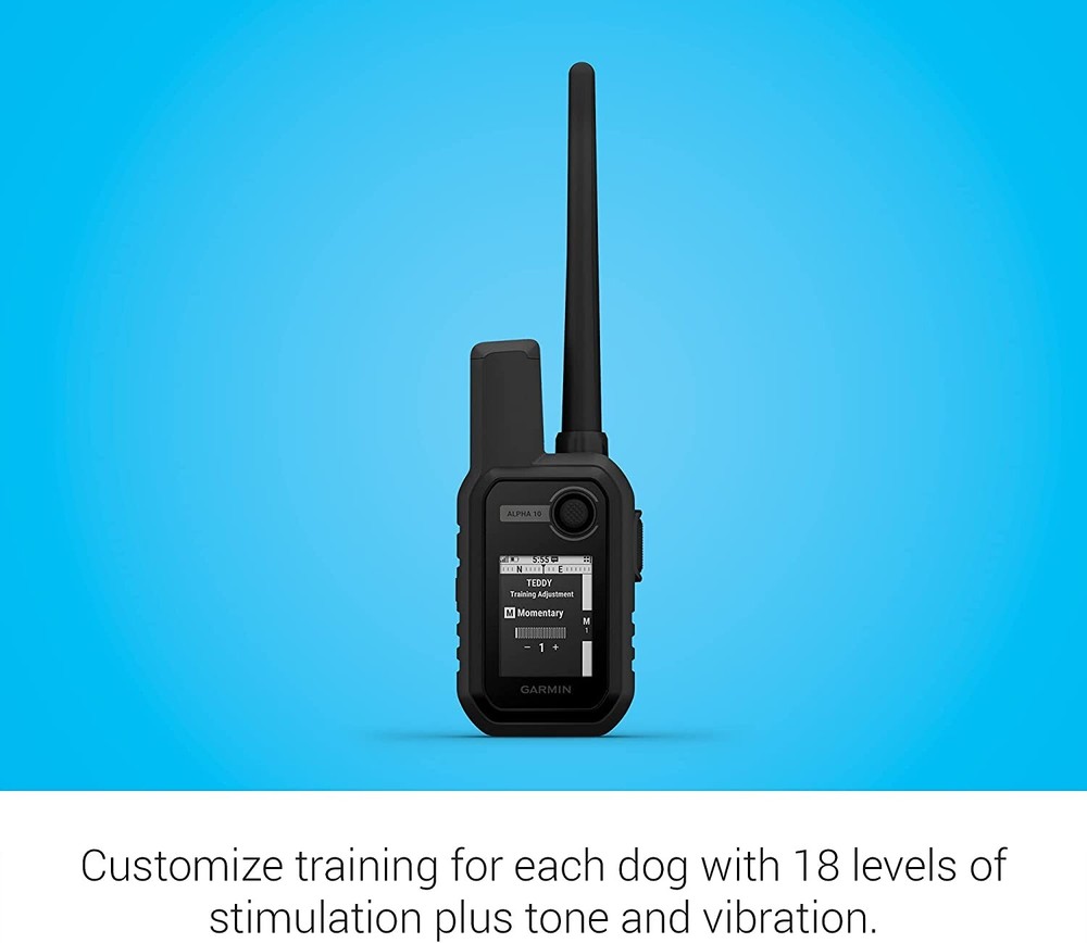 Garmin Alpha 10 Handheld GPS Compass Compact Tracking and Training Dog Device