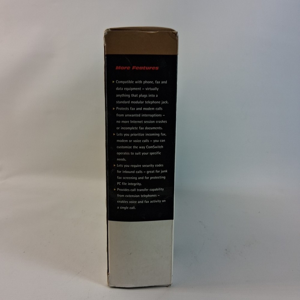 Command Communications ComSwitch 5500 Phone Fax Modem 3-Port Call Switch