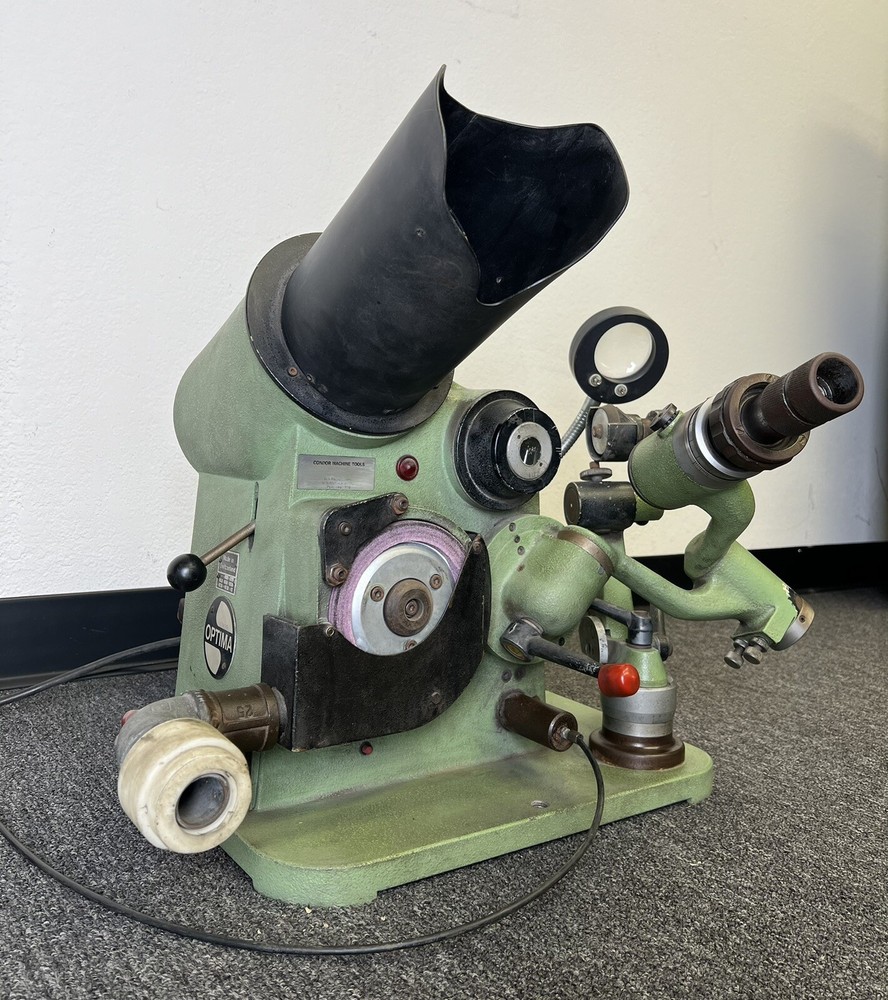 Optima Drill Grinder Sharpener Universal Precision Optical Splitter Swiss Made