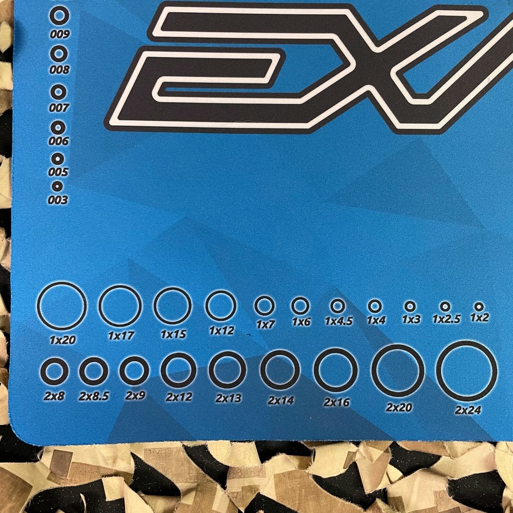 NEW Exalt V2 Paintball Tech Mat - Small - Blue
