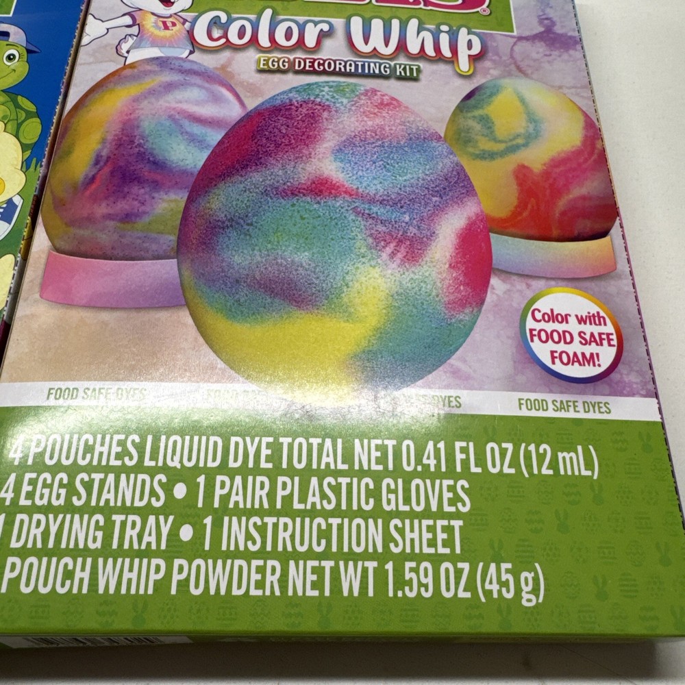 PAAS Easter Egg Decorating Kits – Color Whip & Deluxe Kit 2-Pack