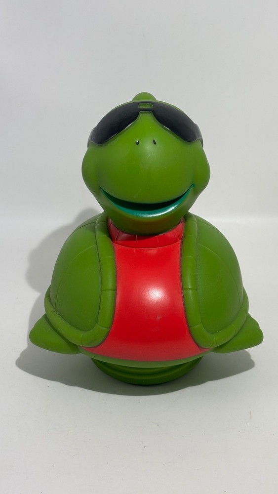 Turtle floating pool chlorine dispenser