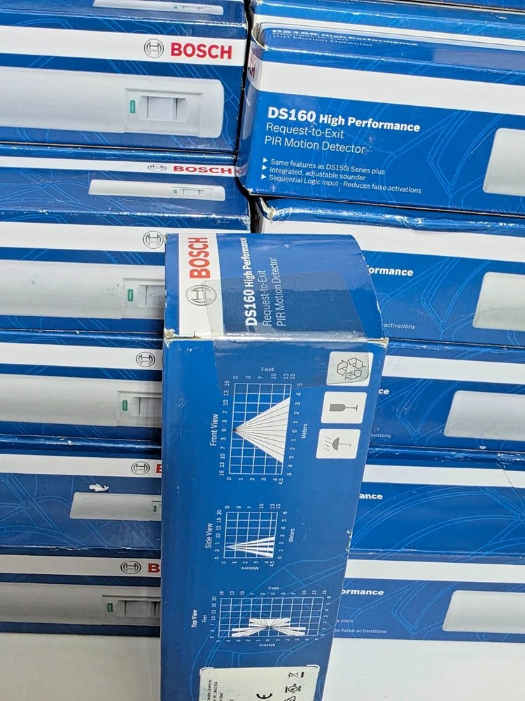 Lot of 30: BOSCH DS160 High Performance Request To Exit PIR Motion Sensor
